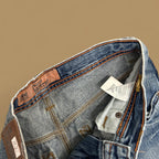 Vintage Lee Relaxed Fit Bootcut Jeans Dark Blue W28 L30