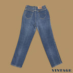 Vintage Lee Straight Leg Boyfriend Jeans Mid Blue W28 L30