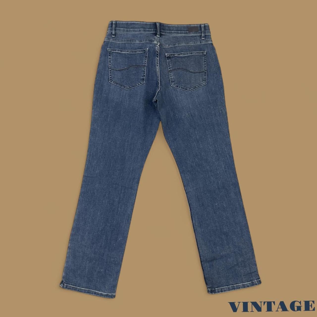 Vintage Lee Straight Leg Boyfriend Jeans Dark Blue W31 L30