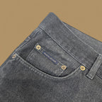 Vintage Gant Straight Leg Skater Jeans Charcoal Grey W35 L32