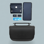 Aura Handmade Leather Bag - Ghost