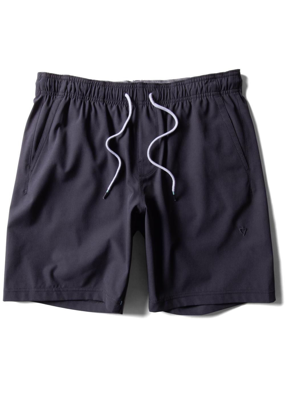 Vissla Hemp No See Ums Eco 17" Boys Elastic Walkshort Black