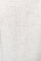 Baya Linen Mix Square Neck Midi Dress - Natural
