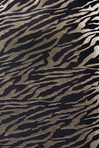 Beyla Zebra Devorie V-Back Midaxi Dress