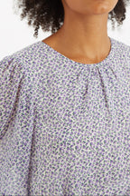 Belynda Rosetta Long Sleeve Mini Dress