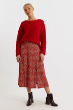 Blanka Borg Sweatshirt - Red
