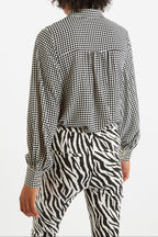Louche Byron Diamonds Forever Print Shirt