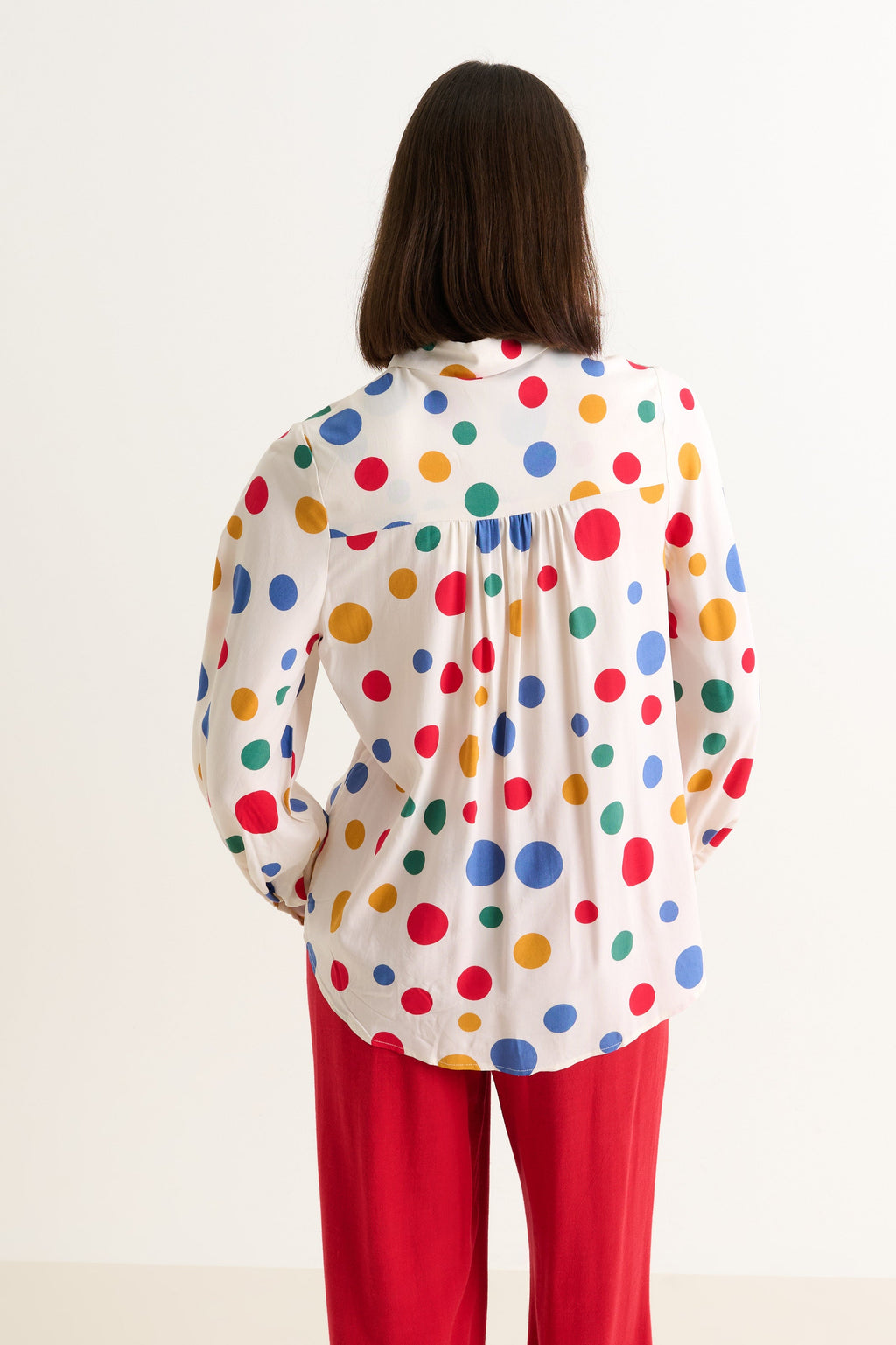 Byron Dotty Print Shirt