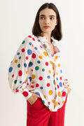 Byron Dotty Print Shirt