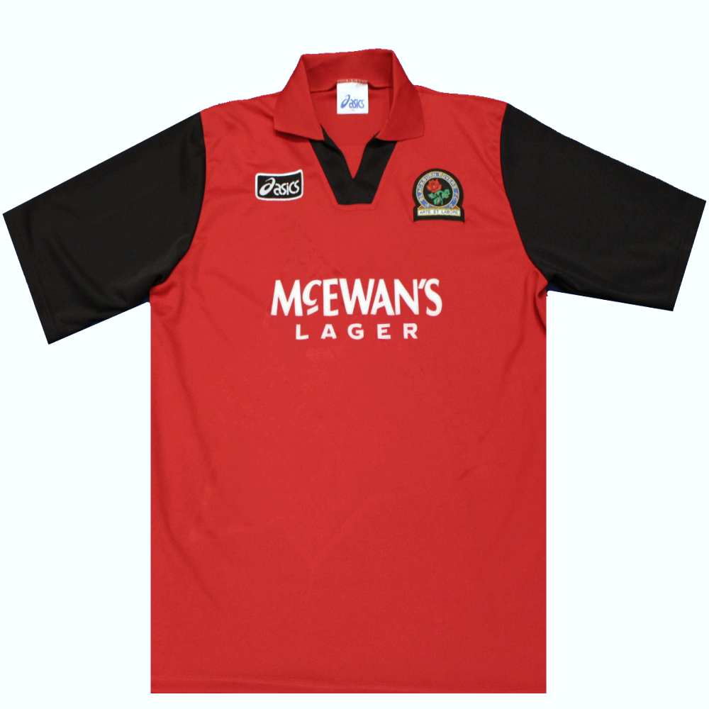 Blackburn Rovers 1995-1996 Away Football Shirt (Excellent) XL