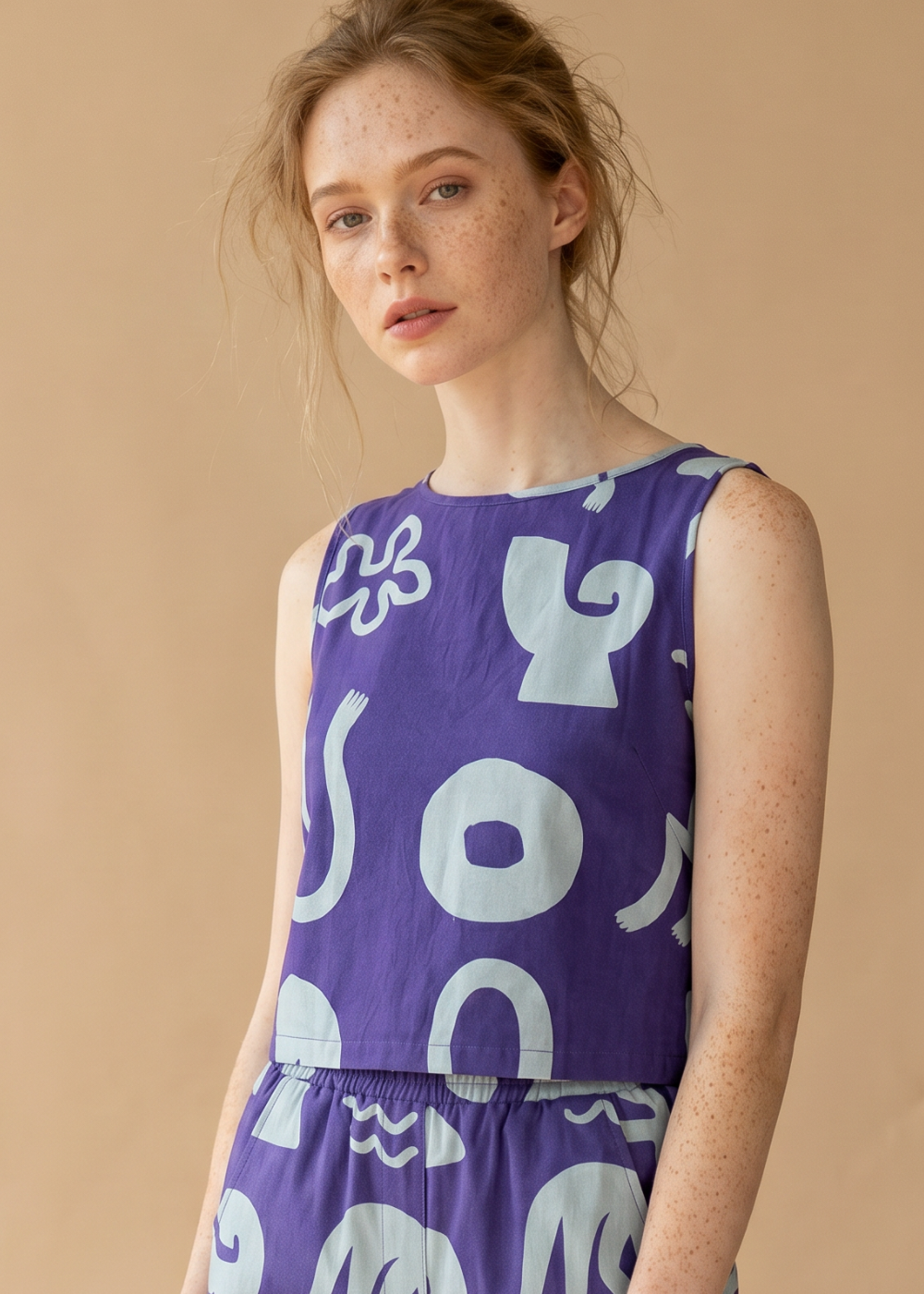 Organic Cotton & Linen Two-Way Tank Things