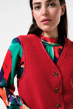 Chris Borg Waistcoat - Red