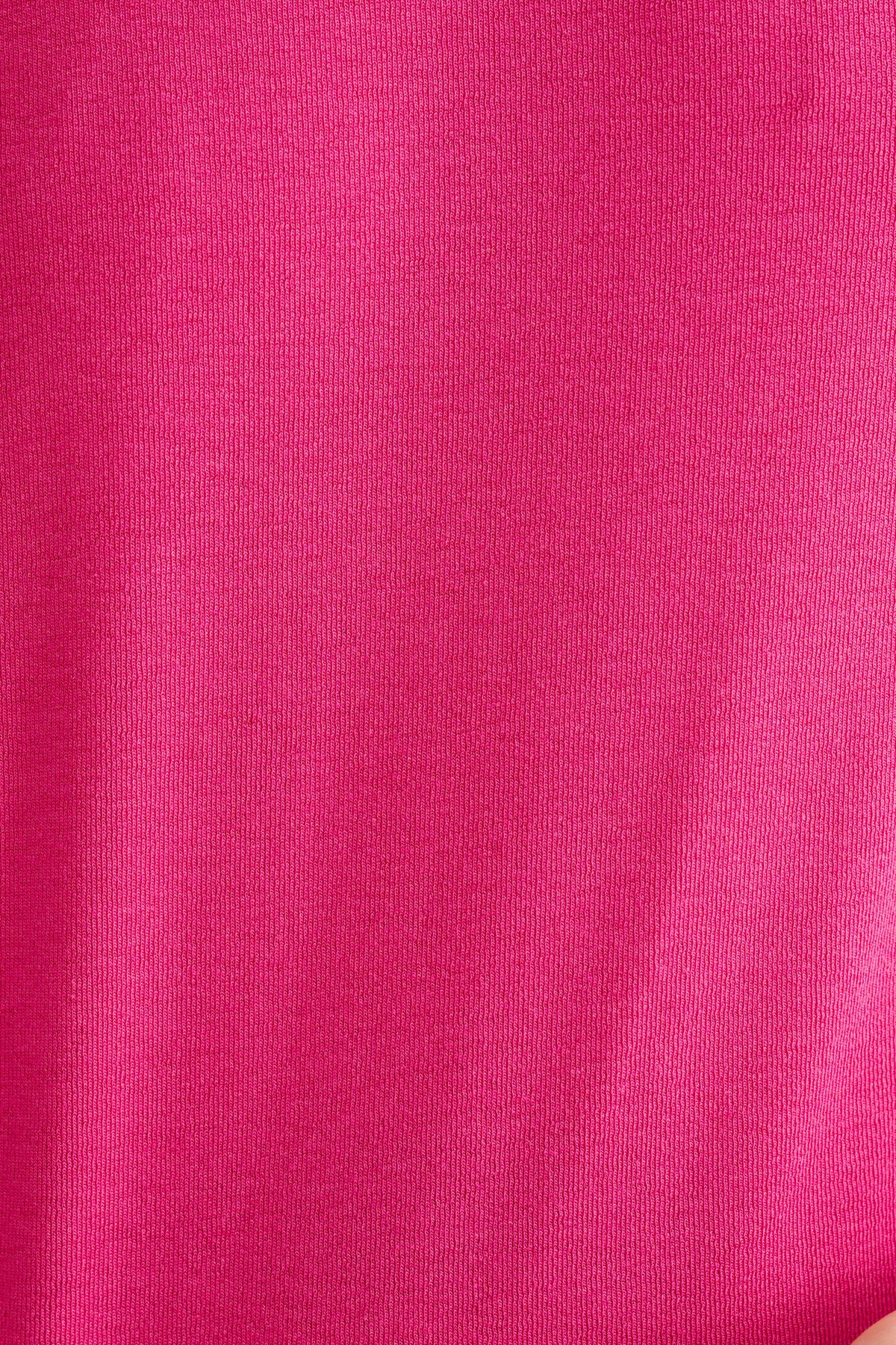 Cameron Polo Neck Jersey top - Pink