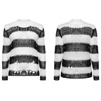 Punk Rave Cosima Knit Sweater - White
