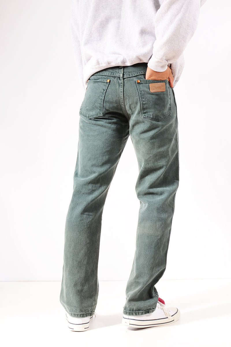 Vintage Wrangler Straight Leg Jeans Green