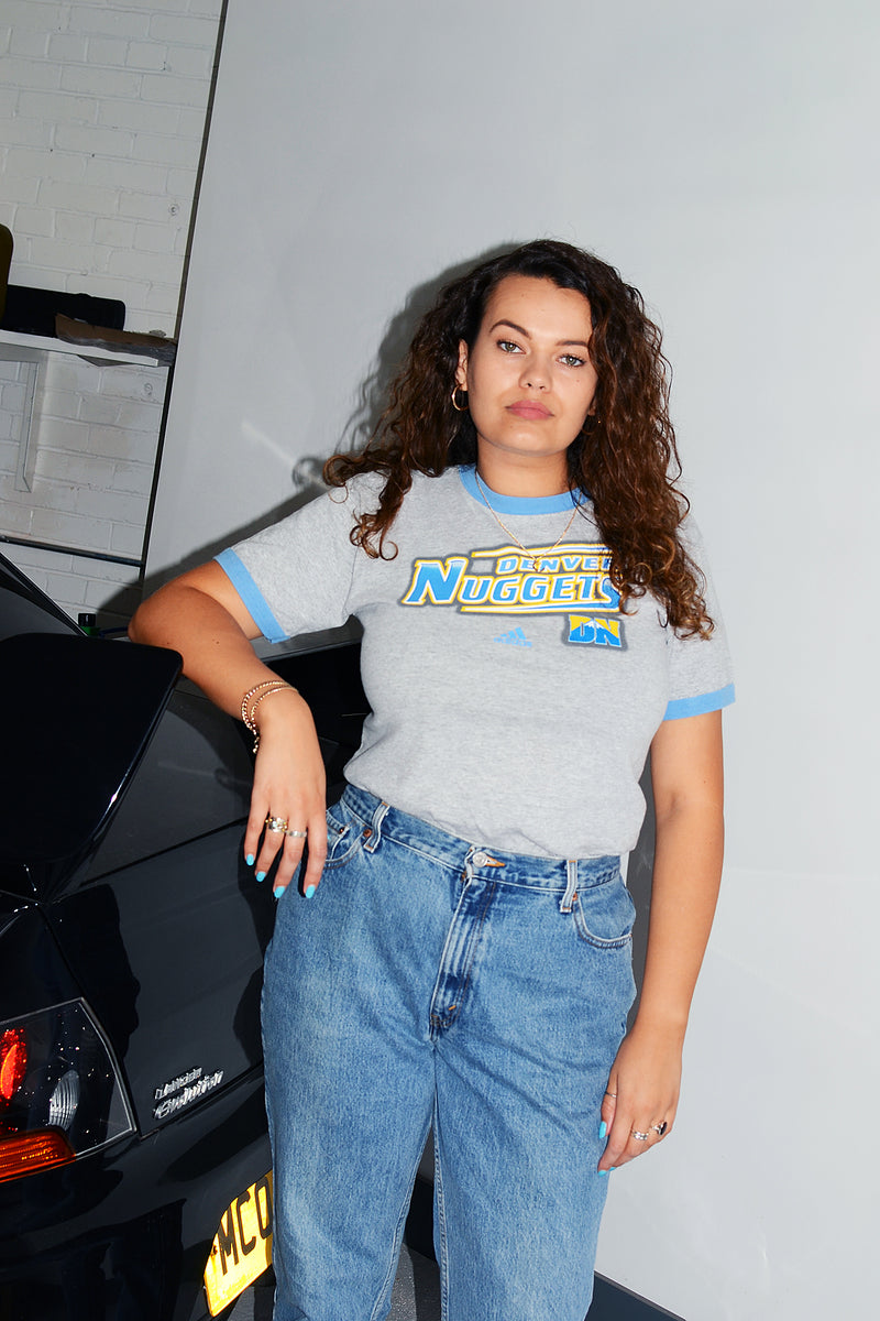 Vintage Levi's Straight/Tapered Mom Jeans Mid Blue