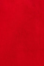 River Babycord Ric Rac Trim Wide Leg Trouser - Red