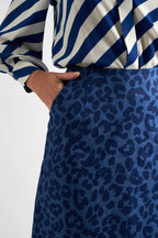 Dylan Animal Magic Mini Skirt - Blue