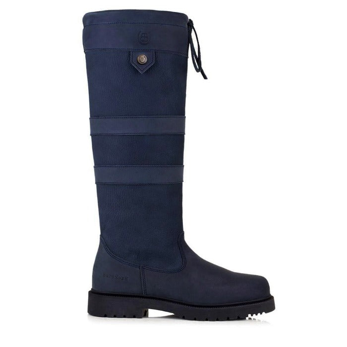 Dakota Waterproof Country Boots - Blue - Standard and Wide Fit Standard Calf