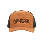 Villager Roots Trucker Hat – Suede & Mesh Snapback