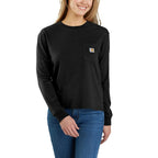 Carhartt Women's Relaxed Fit Lightweight Long-Sleeve Pocket T-Shirt