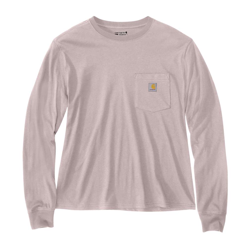 Carhartt Women's Relaxed Fit Lightweight Long-Sleeve Pocket T-Shirt