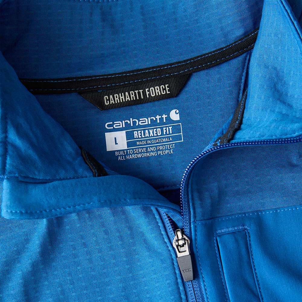 Carhartt Force Relaxed Fit Mock Neck Half-Zip Fleece Sweatshirt