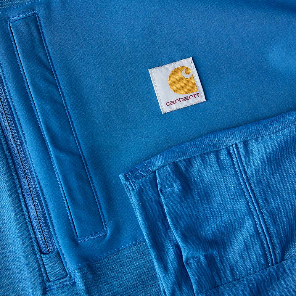 Carhartt Force Relaxed Fit Mock Neck Half-Zip Fleece Sweatshirt