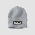 Carhartt Knit Cuffed Script Patch Beanie Heather Gray OS