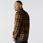 Carhartt Relaxed Fit Flannel Sherpa-Lined Shirt Jacket