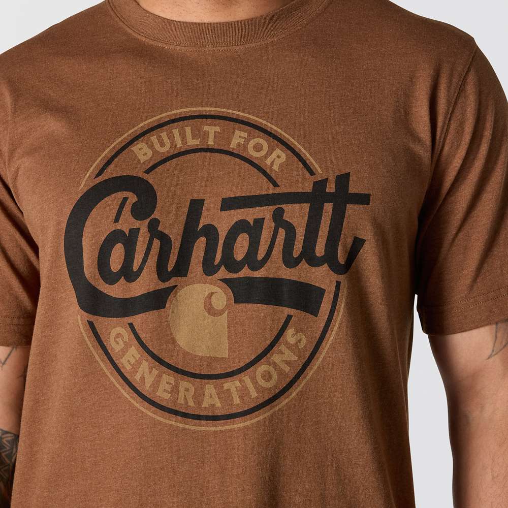 Carhartt Relaxed Fit Lightweight Short-Sleeve Script Graphic T-Shirt