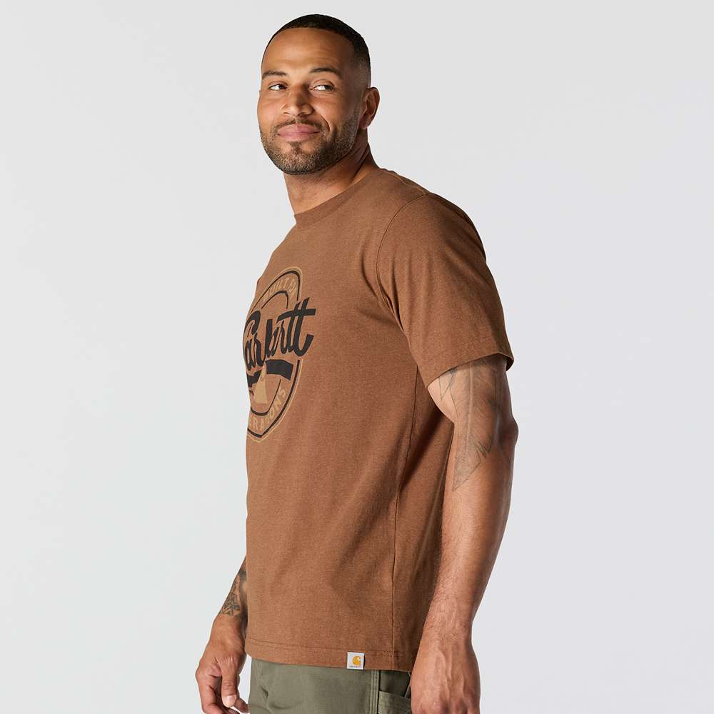Carhartt Relaxed Fit Lightweight Short-Sleeve Script Graphic T-Shirt