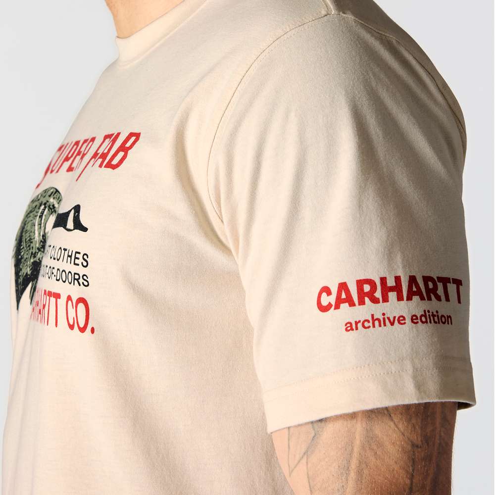 Carhartt Relaxed Fit Lightweight Short-Sleeve Fab Graphic T-Shirt