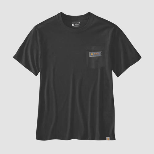 Carhartt Relaxed Fit Lightweight Short-Sleeve Pocket Script Graphic T-Shirt