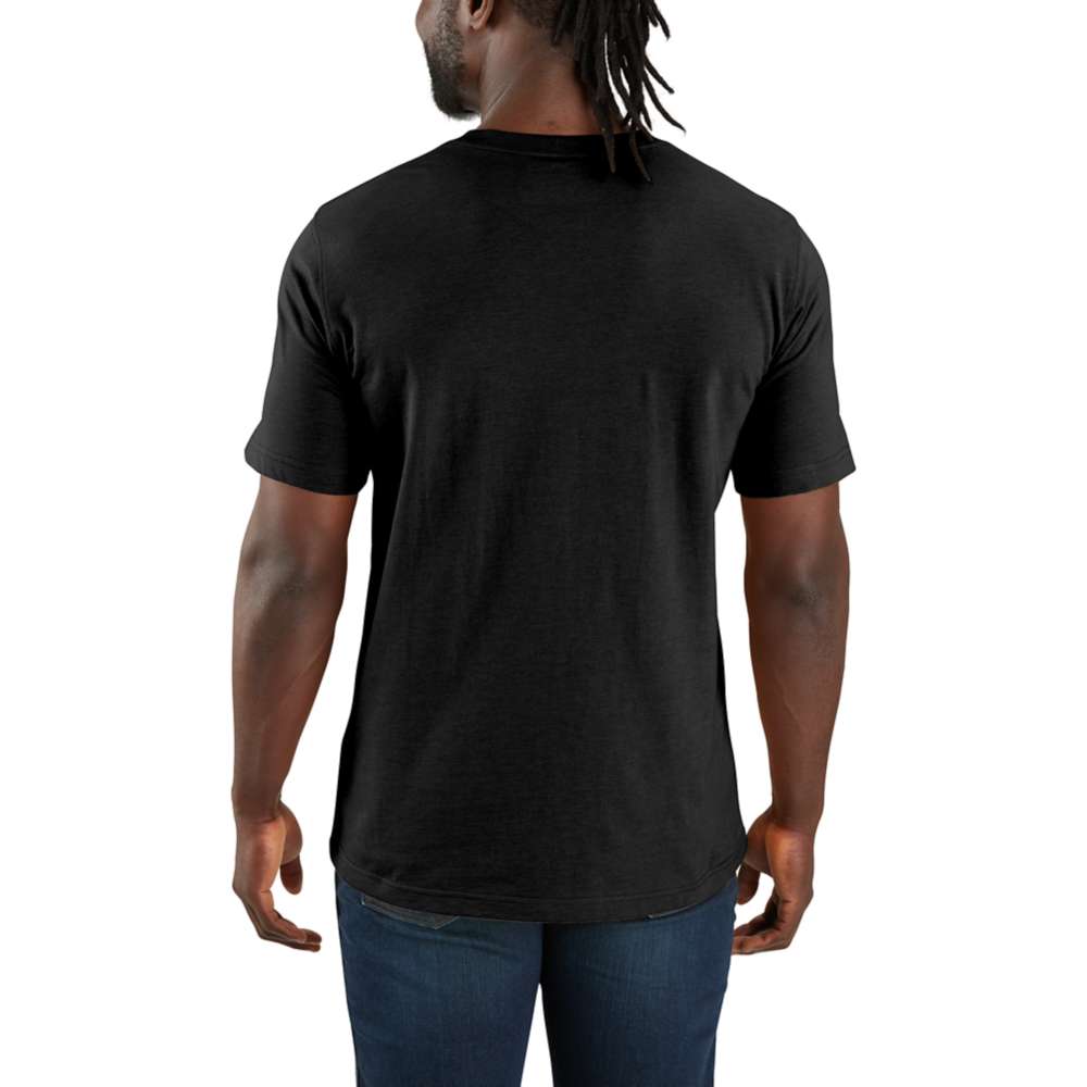 Carhartt Relaxed Fit Lightweight Short-Sleeve Pocket Script Graphic T-Shirt