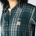 Carhartt Women's Loose Fit Twill Plaid Shirt