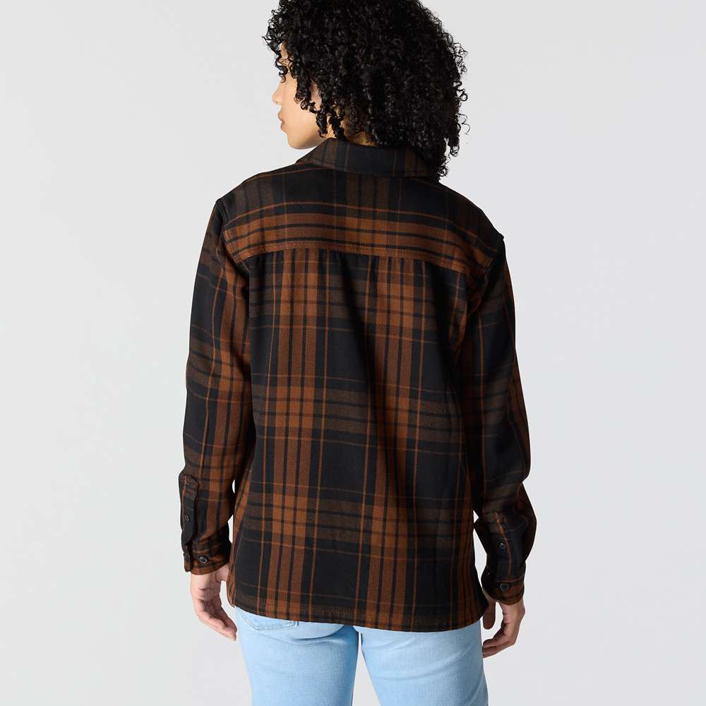 Carhartt Women's Loose Fit Twill Plaid Shirt