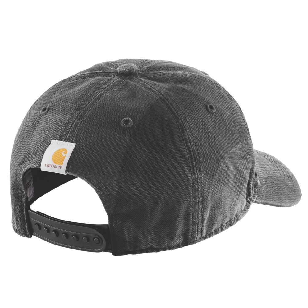Carhartt Flannel Script Cap Checkered Grey