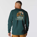Carhartt Relaxed Fit Heavyweight Long-Sleeve Mountain Graphic T-Shirt