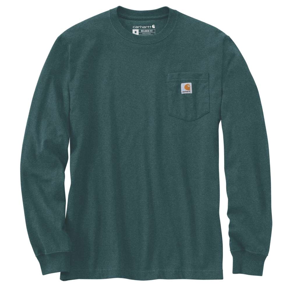 Carhartt Relaxed Fit Heavyweight Long-Sleeve Mountain Graphic T-Shirt