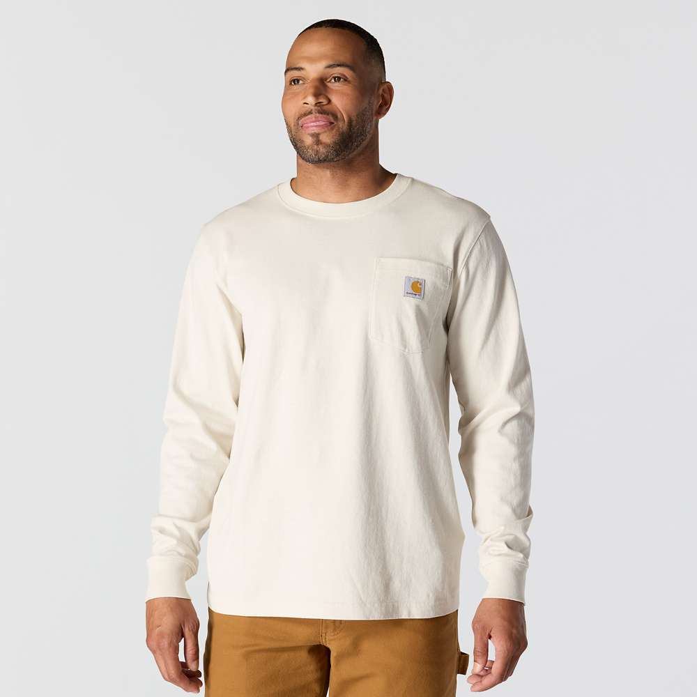 Carhartt Relaxed Fit Heavyweight Long-Sleeve Mountain Graphic T-Shirt