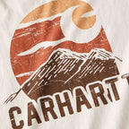 Carhartt Relaxed Fit Heavyweight Long-Sleeve Mountain Graphic T-Shirt