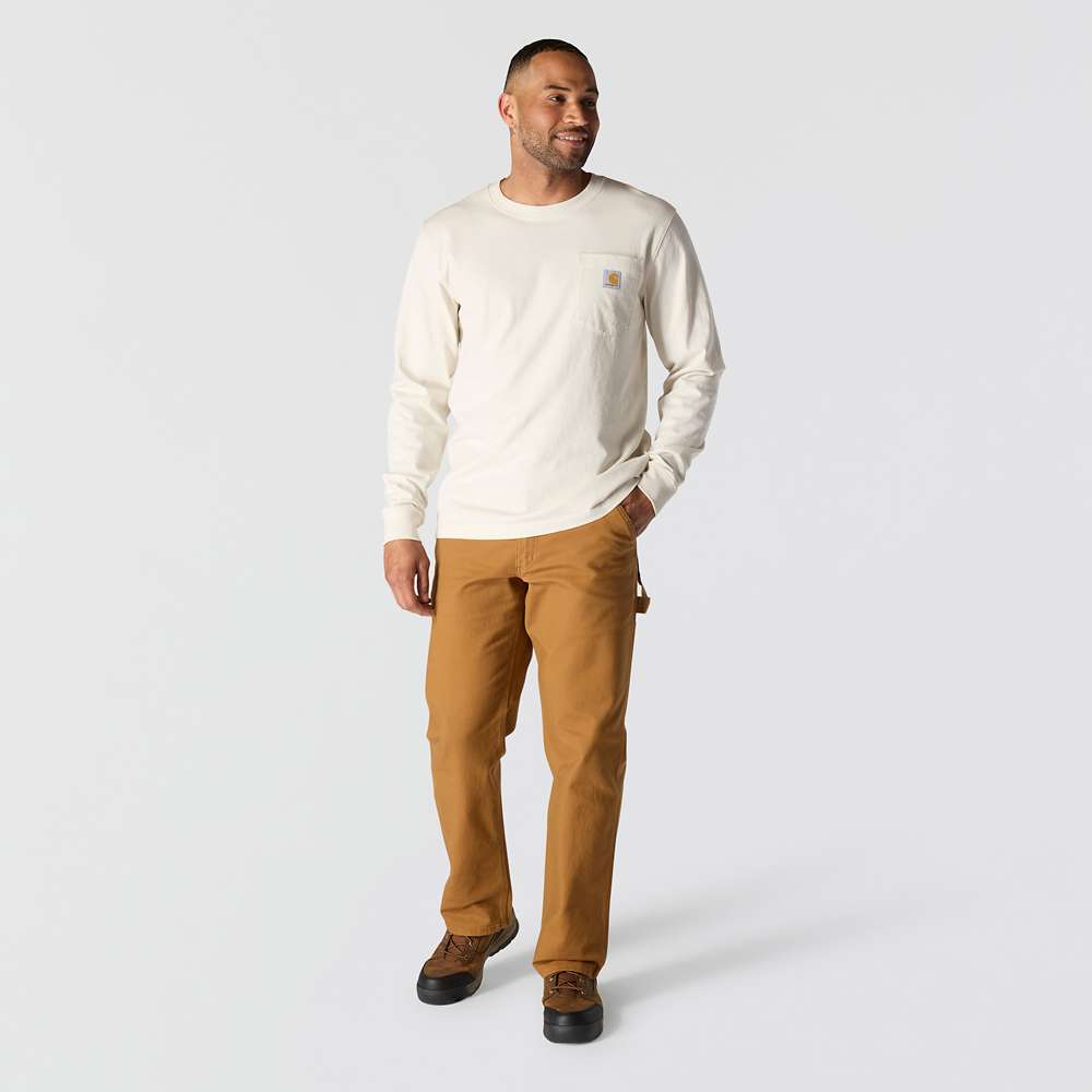 Carhartt Relaxed Fit Heavyweight Long-Sleeve Mountain Graphic T-Shirt