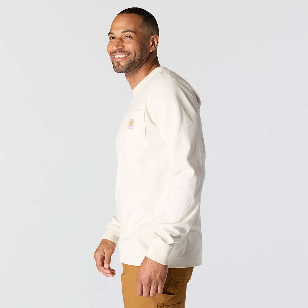 Carhartt Relaxed Fit Heavyweight Long-Sleeve Mountain Graphic T-Shirt