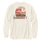 Carhartt Relaxed Fit Heavyweight Long-Sleeve Mountain Graphic T-Shirt