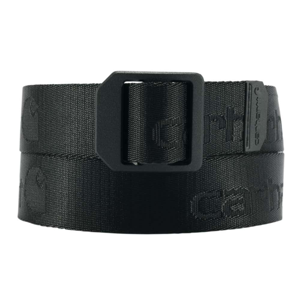 Carhartt Nylon Webbing Ladder Lock Belt Black Black