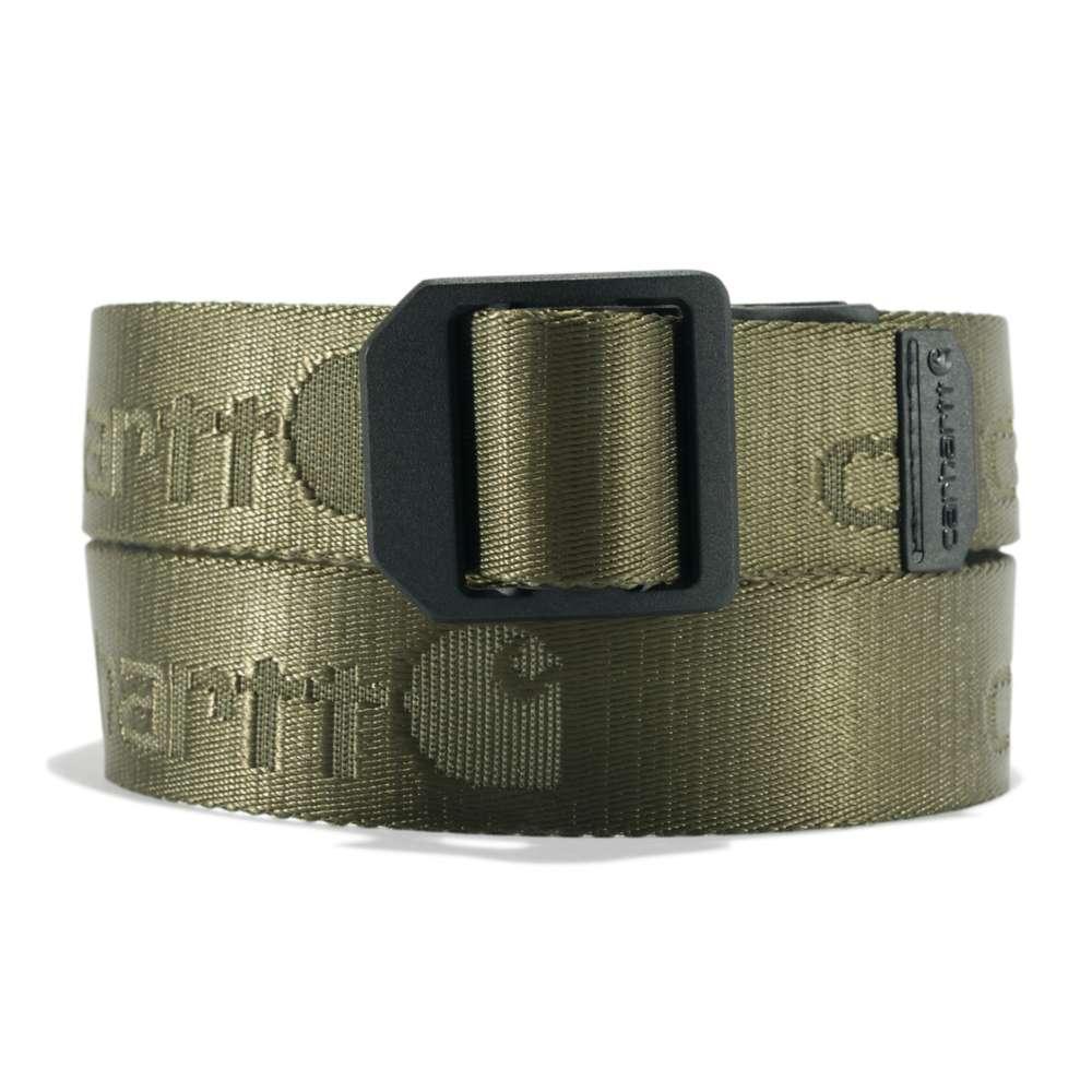 Carhartt Nylon Webbing Ladder Lock Belt Army Green
