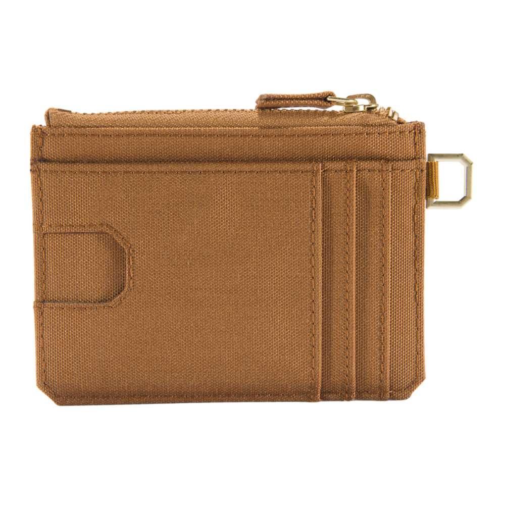 Carhartt Nylon Duck Zippered Card Keeper Wallet