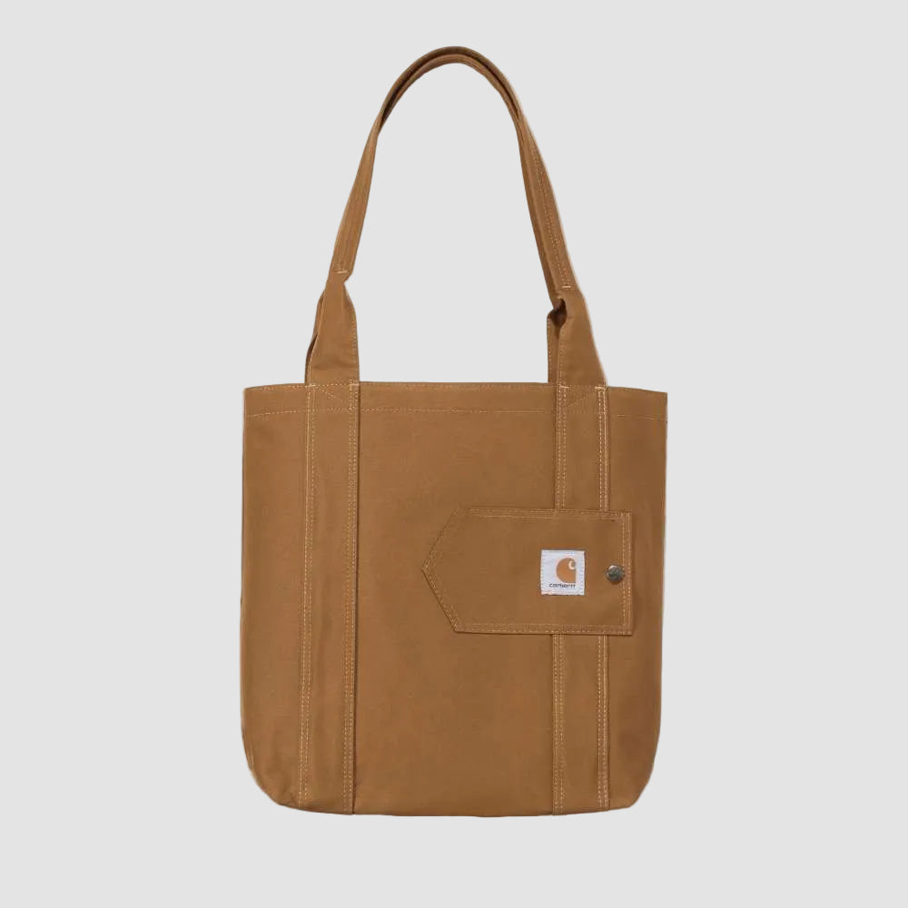 Carhartt Vertical Open Tote Bag Carhartt Brown OS