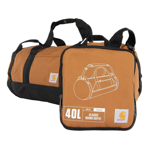 Carhartt40L Classic Round Duffel Bag Carhartt Brown OS
